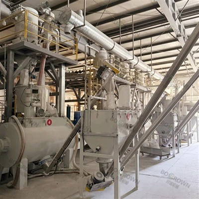 PVC segamise tsentraliseeritud söötmissüsteem